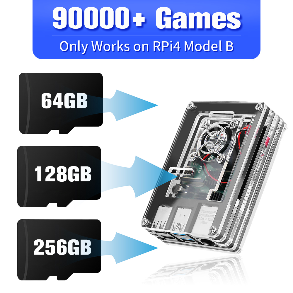 Gaming Console Chinese - Game Card For Raspberry Pi 4