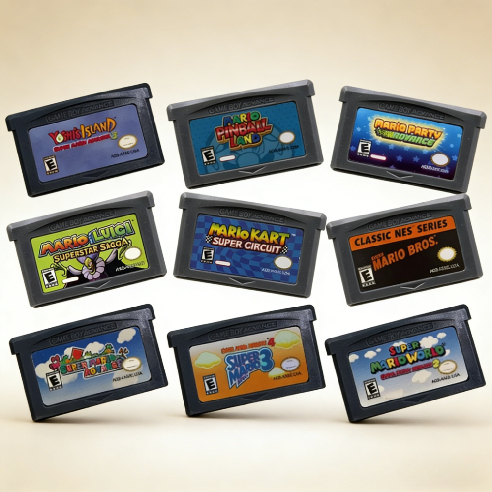 Gaming Console Mario - Mali EUR/USA Version GBA Game Cartridge
