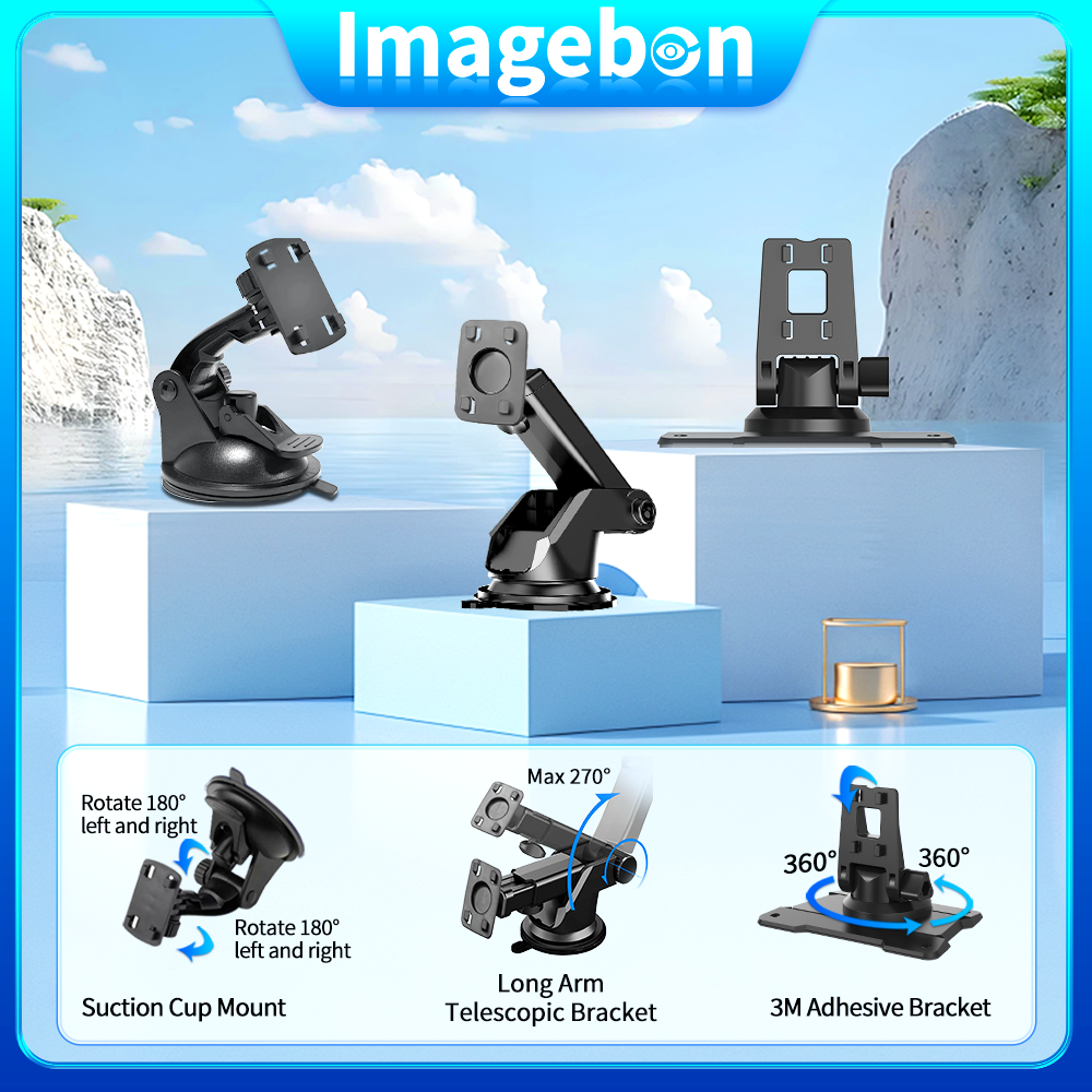 Gaming Console Stand - Imagebon Car DVR Holder 3M Sticker
