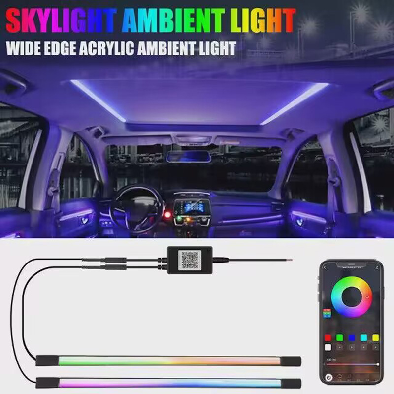 Led Gaming Light Strip - 120/150cm Sunroof LED Strip Symphony Ambient