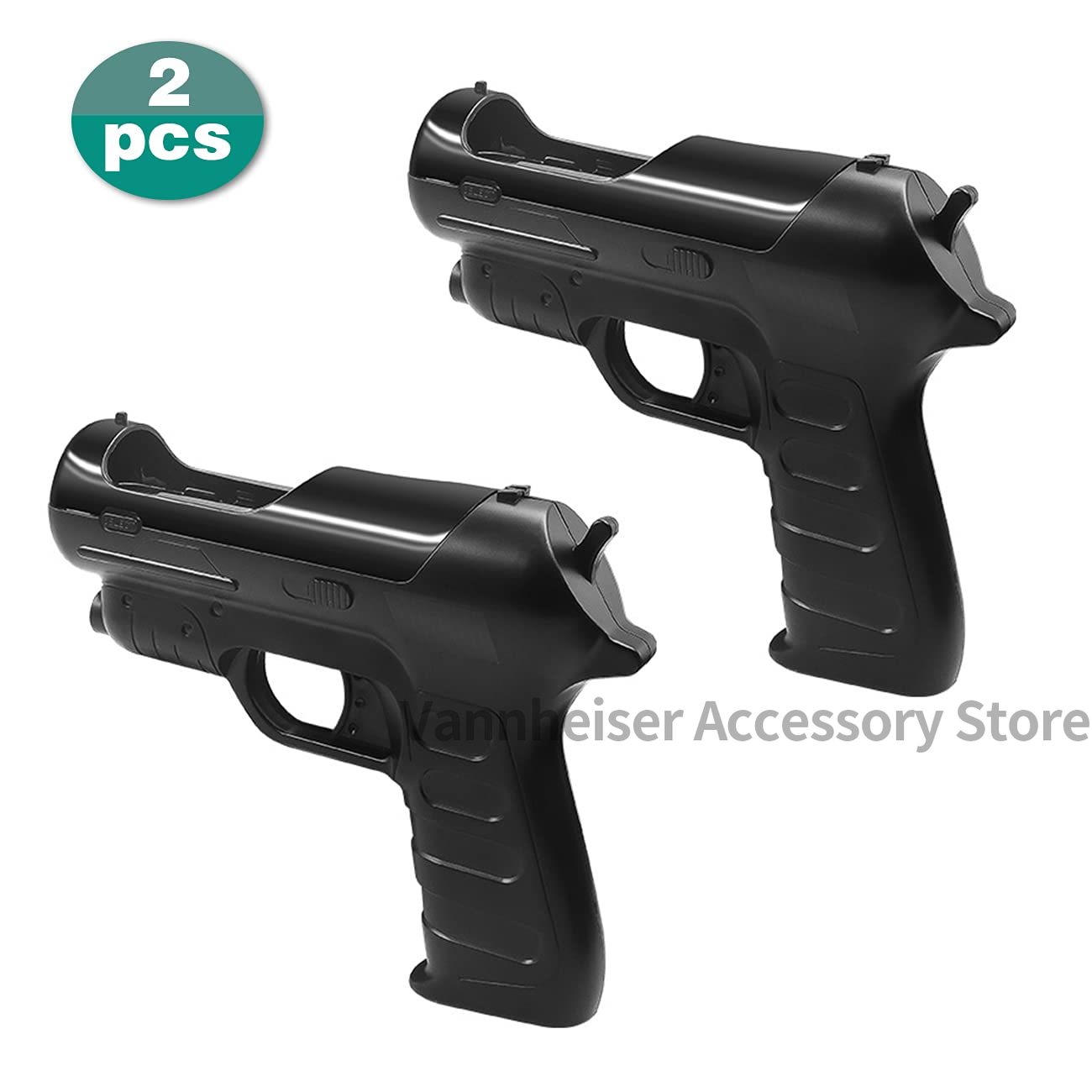 Gaming Console Joystick - 2PCS Somatosensory Handle Gun-butt Type Controller