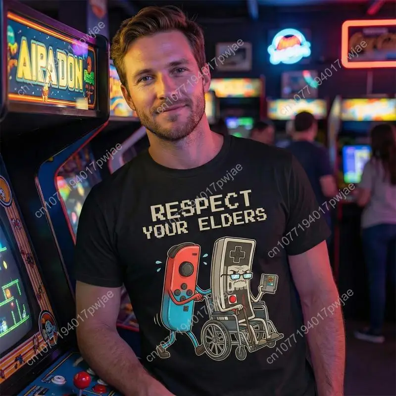 Funny Retro Gamer Graphic T-Sh - Gaming Console In avis et prix