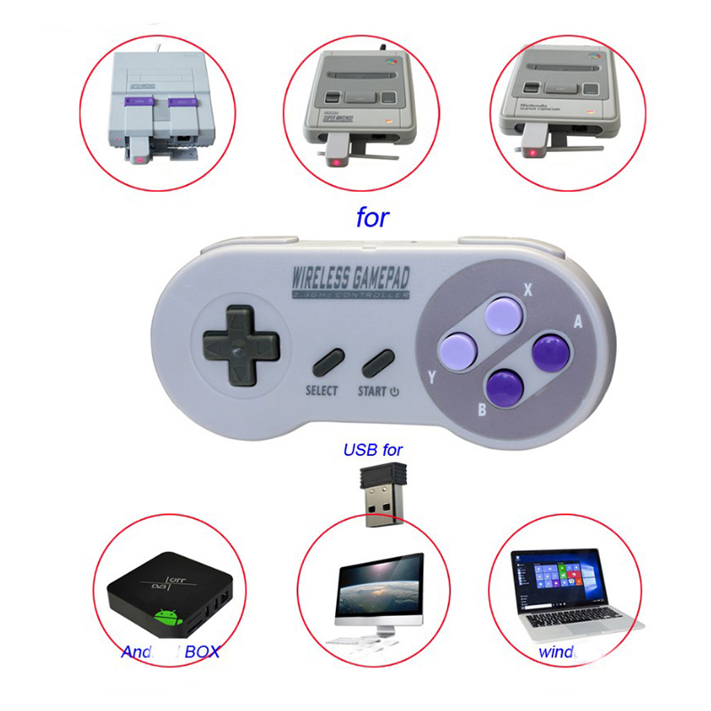 2.4G Purple Game Controller Jo - Gaming Console Mario avis et prix