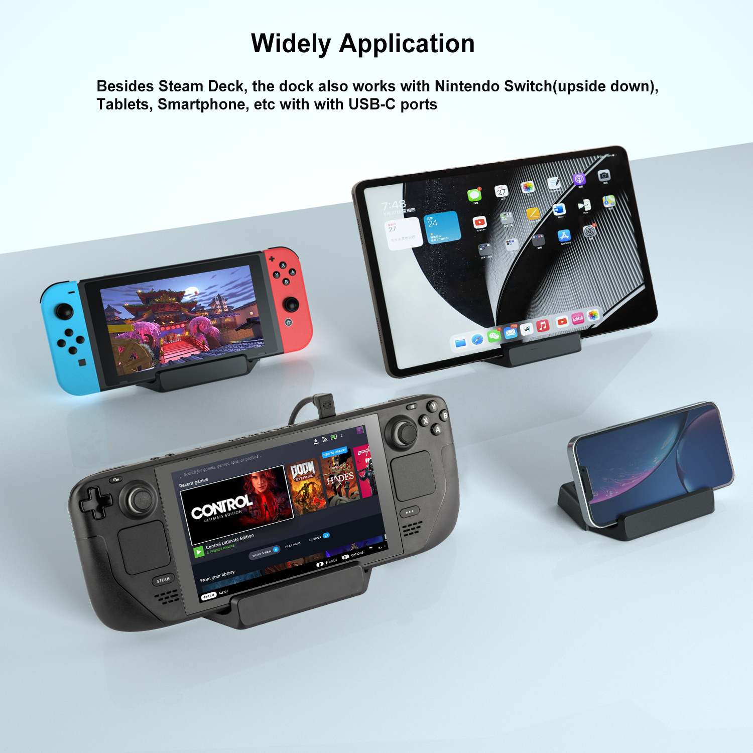 Steam Deck Docking Station TV  - Gaming Console Stand avis et prix