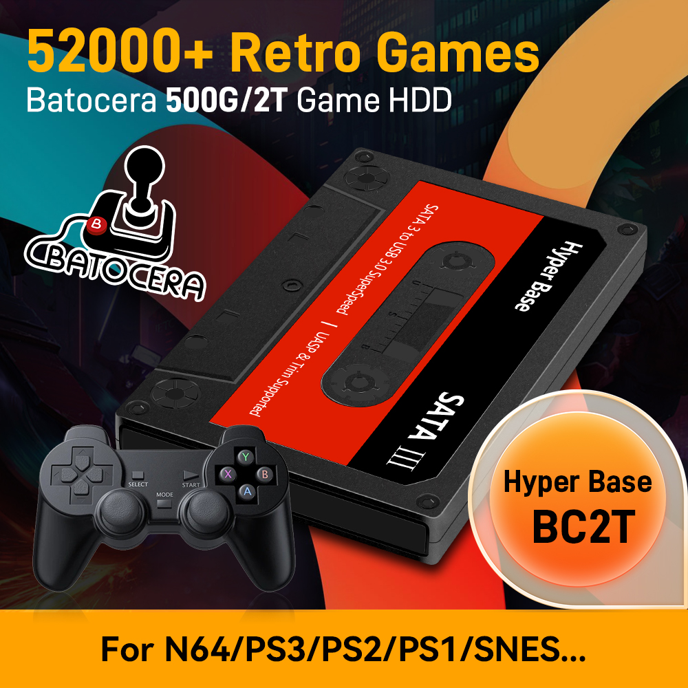 Batocera 500G/2T Emulator Game - Gaming Console Chinese avis et prix