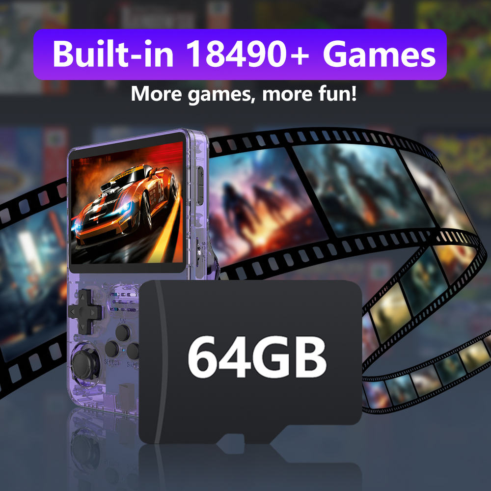 64GB Game Card for R36S Game C - Gaming Console Psp avis et prix
