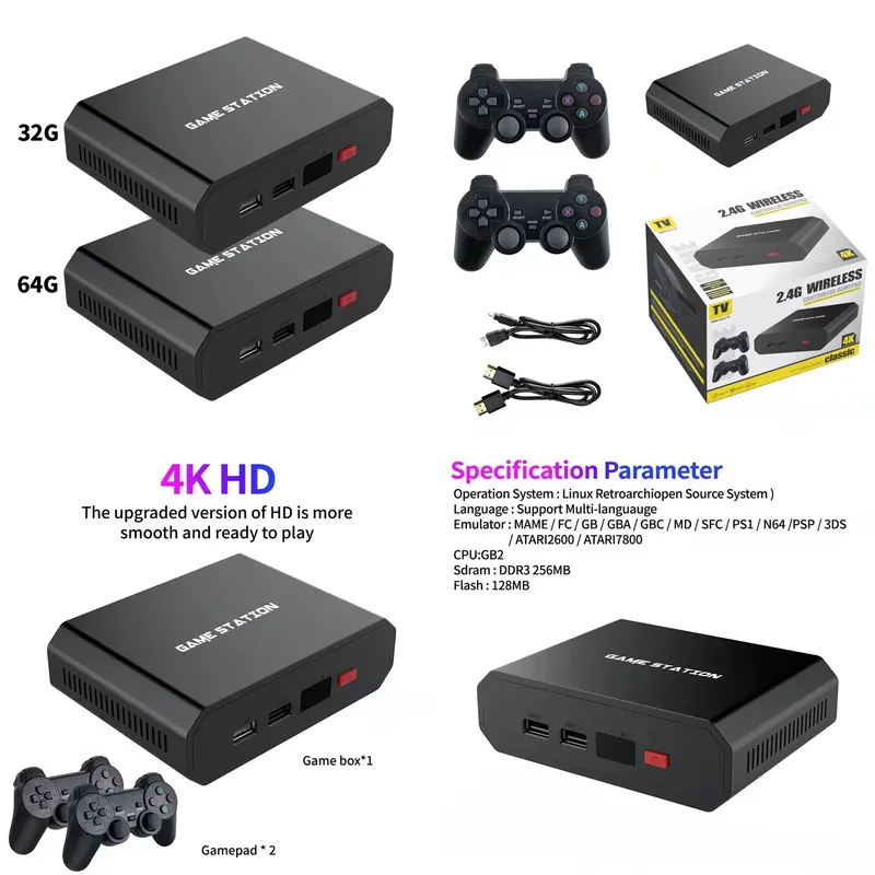 M8plus HD Video Game Console B - Gaming Console In avis et prix