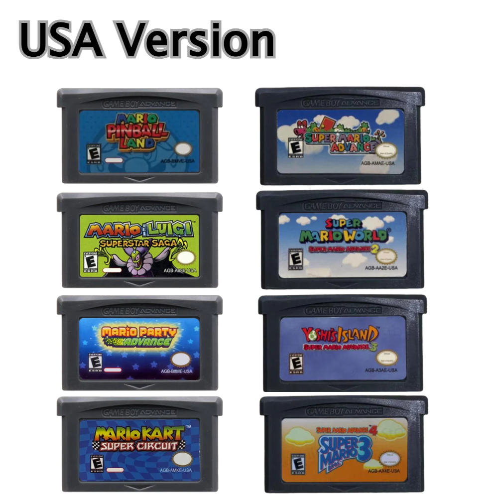 USA/EUR 32 Bit GBA Game Cartri - Gaming Console Mario avis et prix
