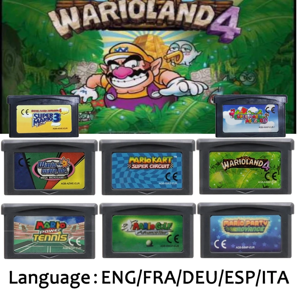 Mali EUR Version GBA Game Cart - Gaming Console Mario avis et prix