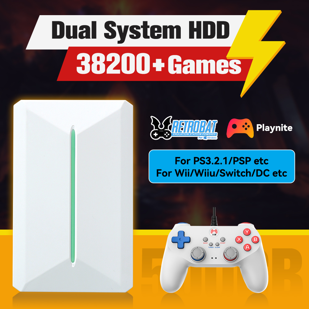 Retrobat＆Playnite System HDD R - Gaming Console Chinese avis et prix