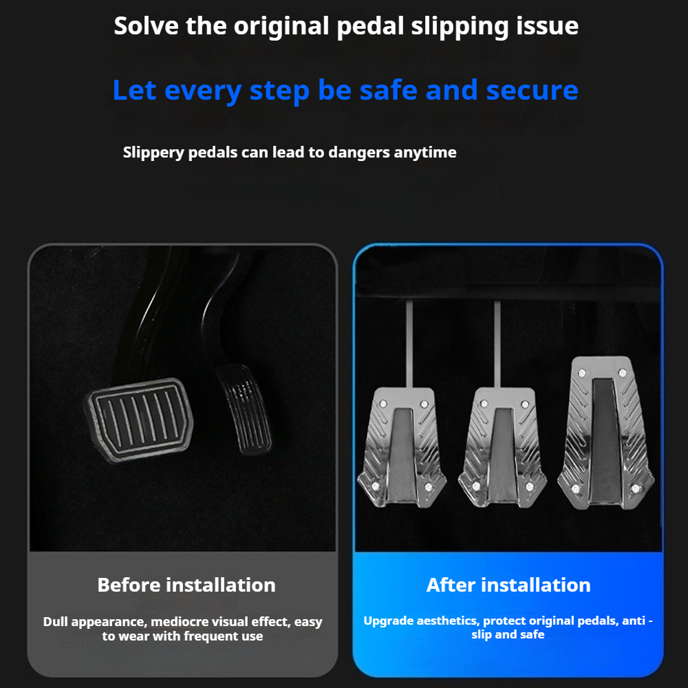 Car Brake Foot Pedal, Car Foot - Racing Pedal Set avis et prix
