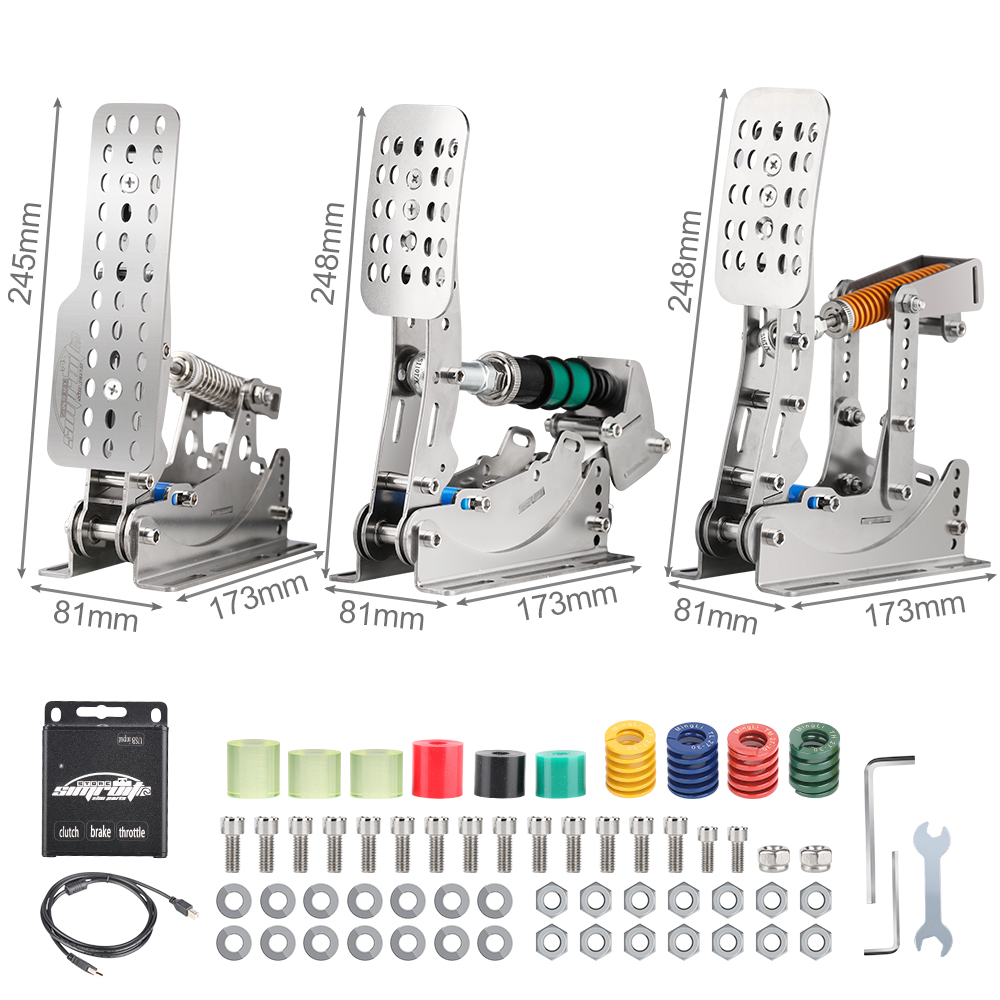 SimRuito Sim Racing LoadCell P - Racing Pedal Set avis et prix