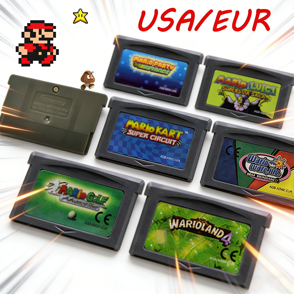 GBA Game Cartridge 32 Bit Vide - Gaming Console Mario avis et prix