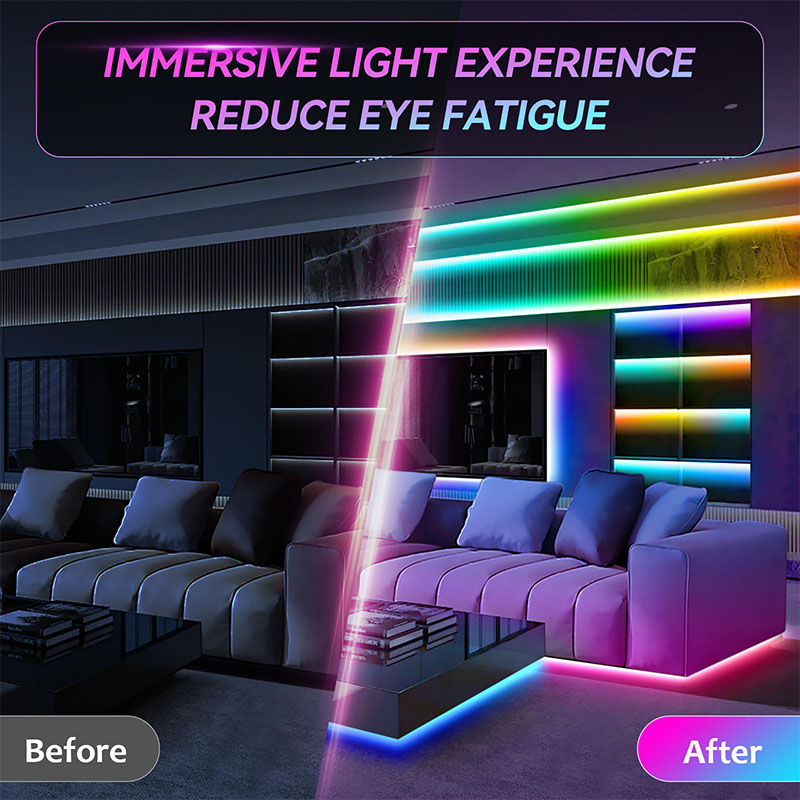 USB RGB LED Strip SMD3535 With - Led Gaming Light Strip avis et prix