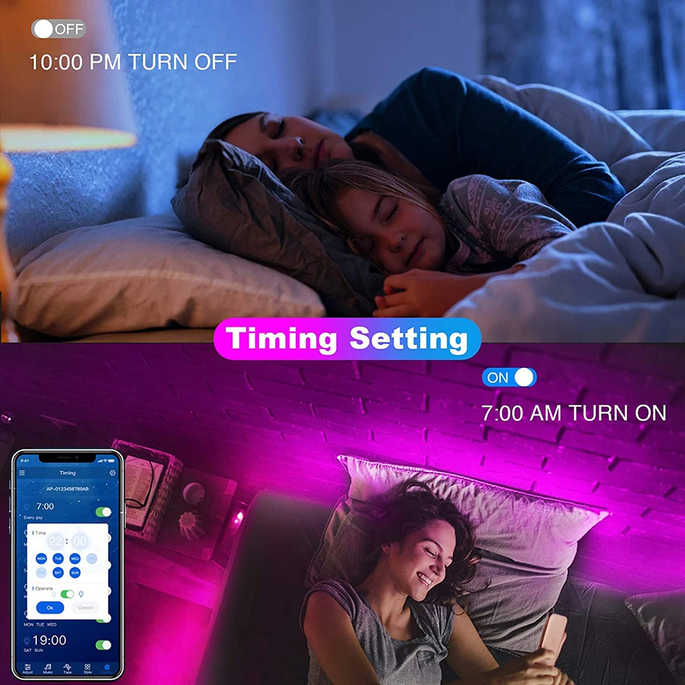 Bluetooth LED Lights Strip 505 - Led Gaming Light Strip avis et prix