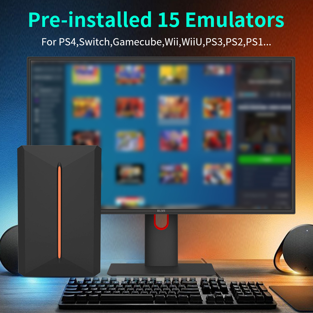 Launchbox OS 500GB Portable Ga - Gaming Console Chinese avis et prix