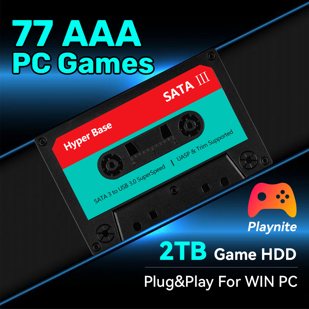 2TB Game Hard Drive With 77 PC - Gaming Console Chinese avis et prix