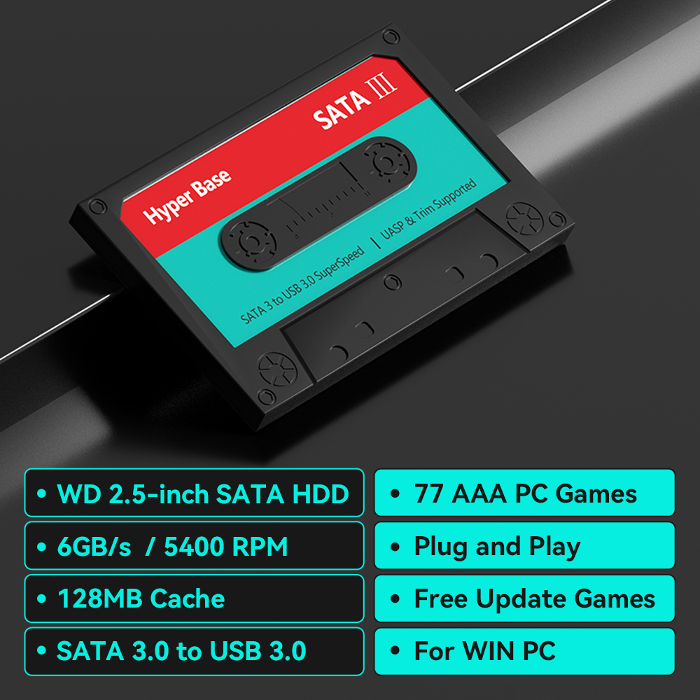 2TB Game Hard Drive With 77 PC - Gaming Console Chinese avis et prix