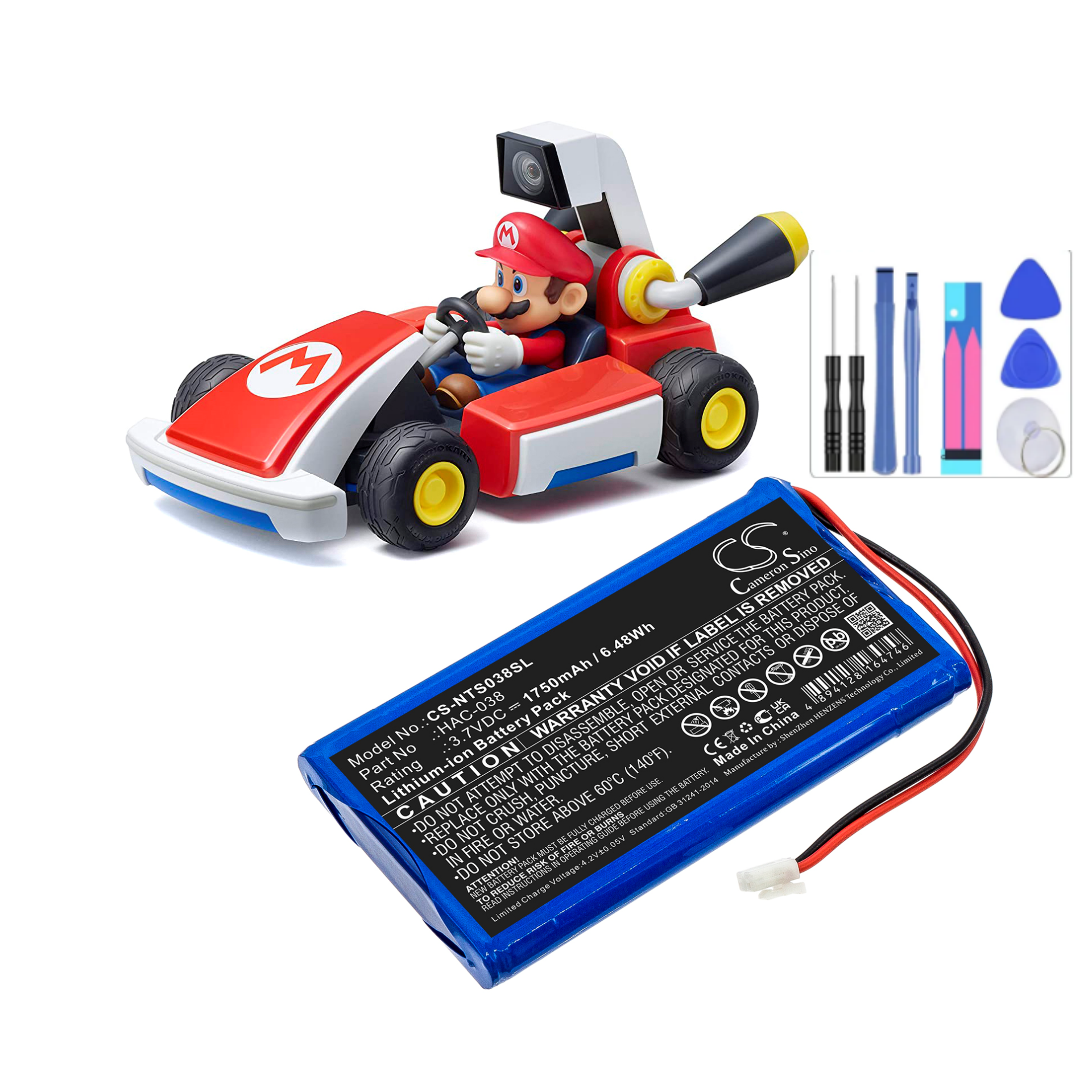 Game Console Battery For Ninte - Gaming Console Mario avis et prix