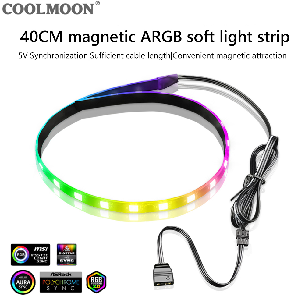 COOLMOON CM-LS40 5V ARGB PC Ca - Led Gaming Light Strip avis et prix