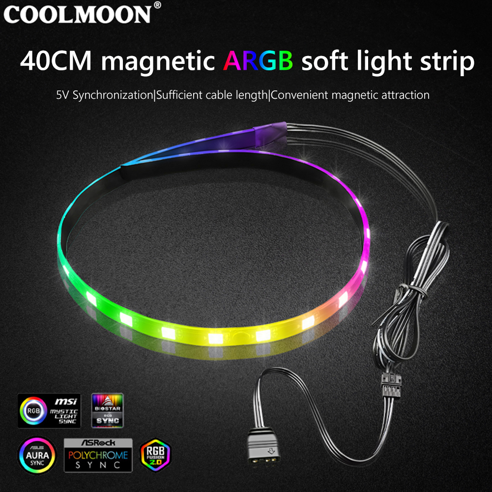 COOLMOON CM-LS40 5V ARGB PC Ca - Led Gaming Light Strip avis et prix