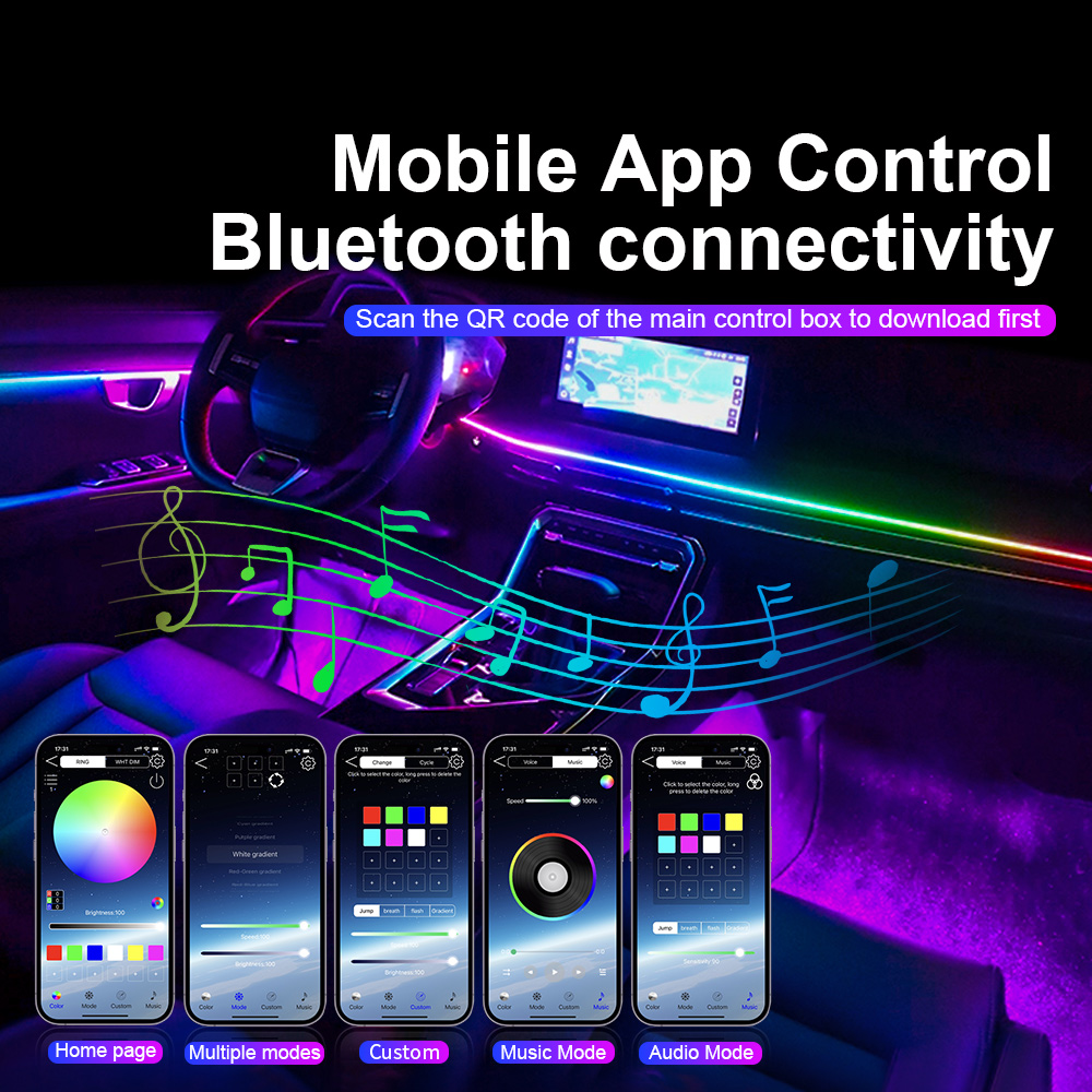 Universal Led Car Ambient Ligh - Led Gaming Light Strip avis et prix