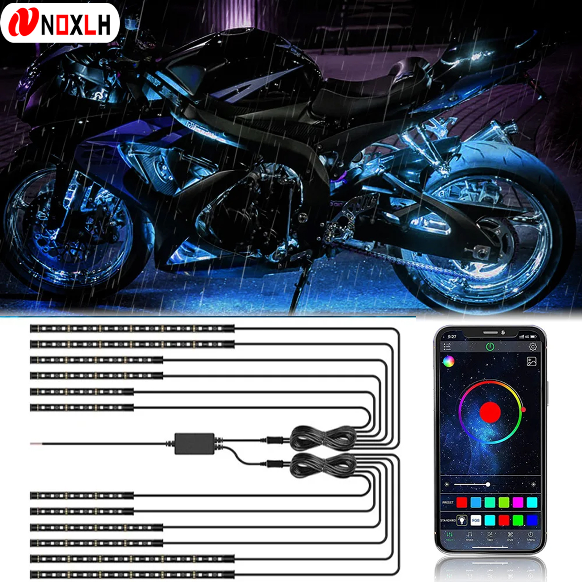LED Motorcycle Decorative Ambi - Led Gaming Light Strip avis et prix